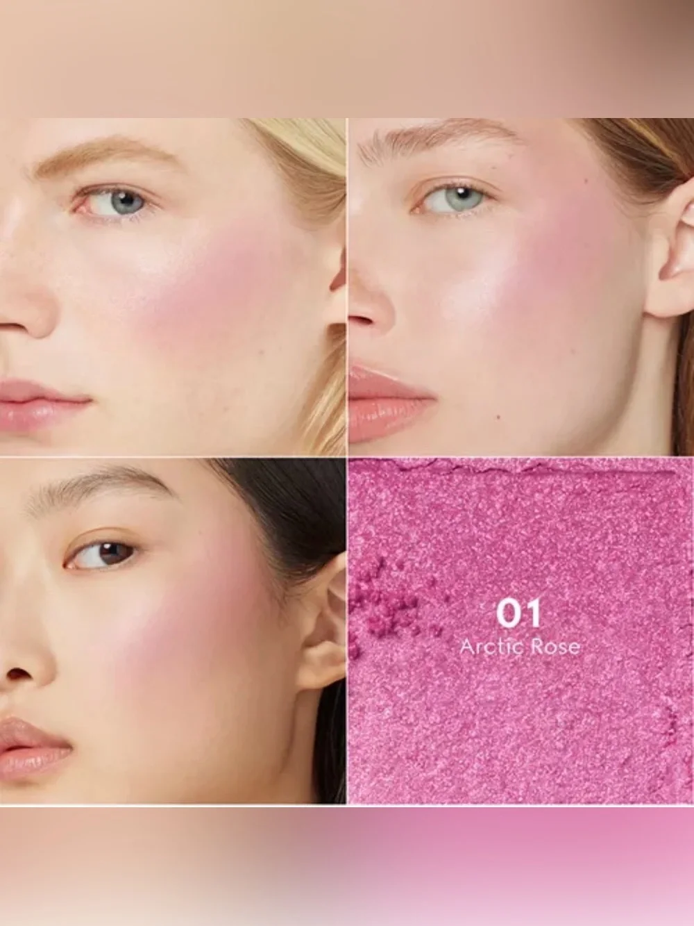 Arctic Rose Gucci Glow Dewy Blush Pink Full Size Brand New In Box Authentic